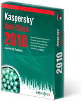 Kaspersky lab Anti-Virus 2010 (KASPERSKY10X1) Kaspersky lab Anti-Virus 2010 (KASPERSKY10X1)